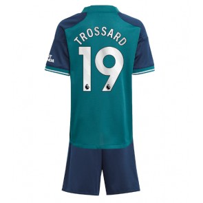 Arsenal Leandro Trossard #19 Tredje Kläder Barn 2023-24 Kortärmad (+ Korta byxor)
